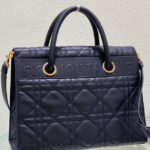 Christian Dior Large St Honore Tote Black